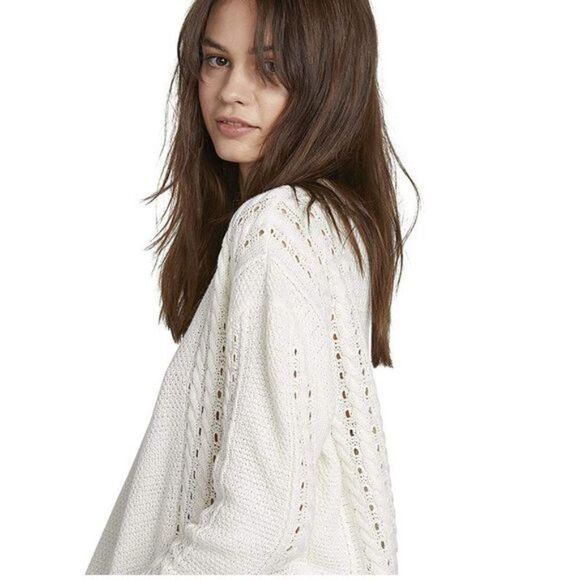 ✨ VOLCOM ✨ Cable Bodied Boxy Fit Crew Neck Sweater - [XXL, Mustard Gold] - Picture 4 of 14